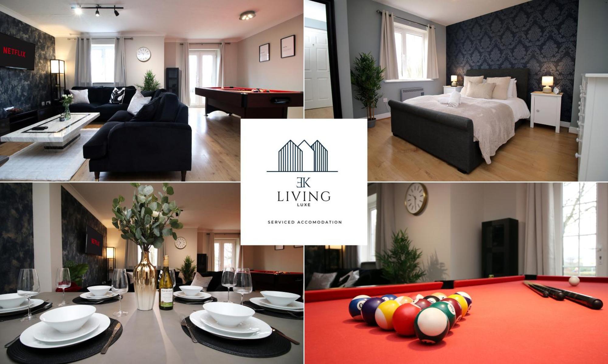 Spacious 3 Bedroom Duplex On Bay - Free Parking & Wifi By Ekliving Luxe Short Lets & Serviced